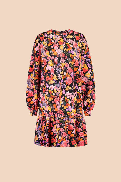 Ruffle Sweatshirt Dress, Wild Lea Mini