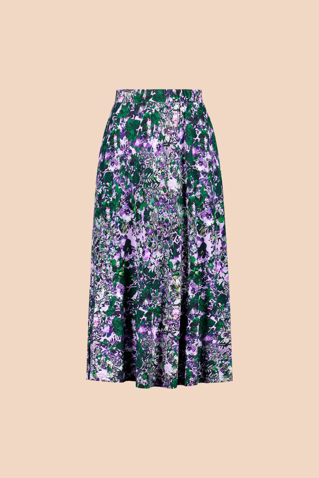 Soft Midi Skirt, Blooming Forest Lilac