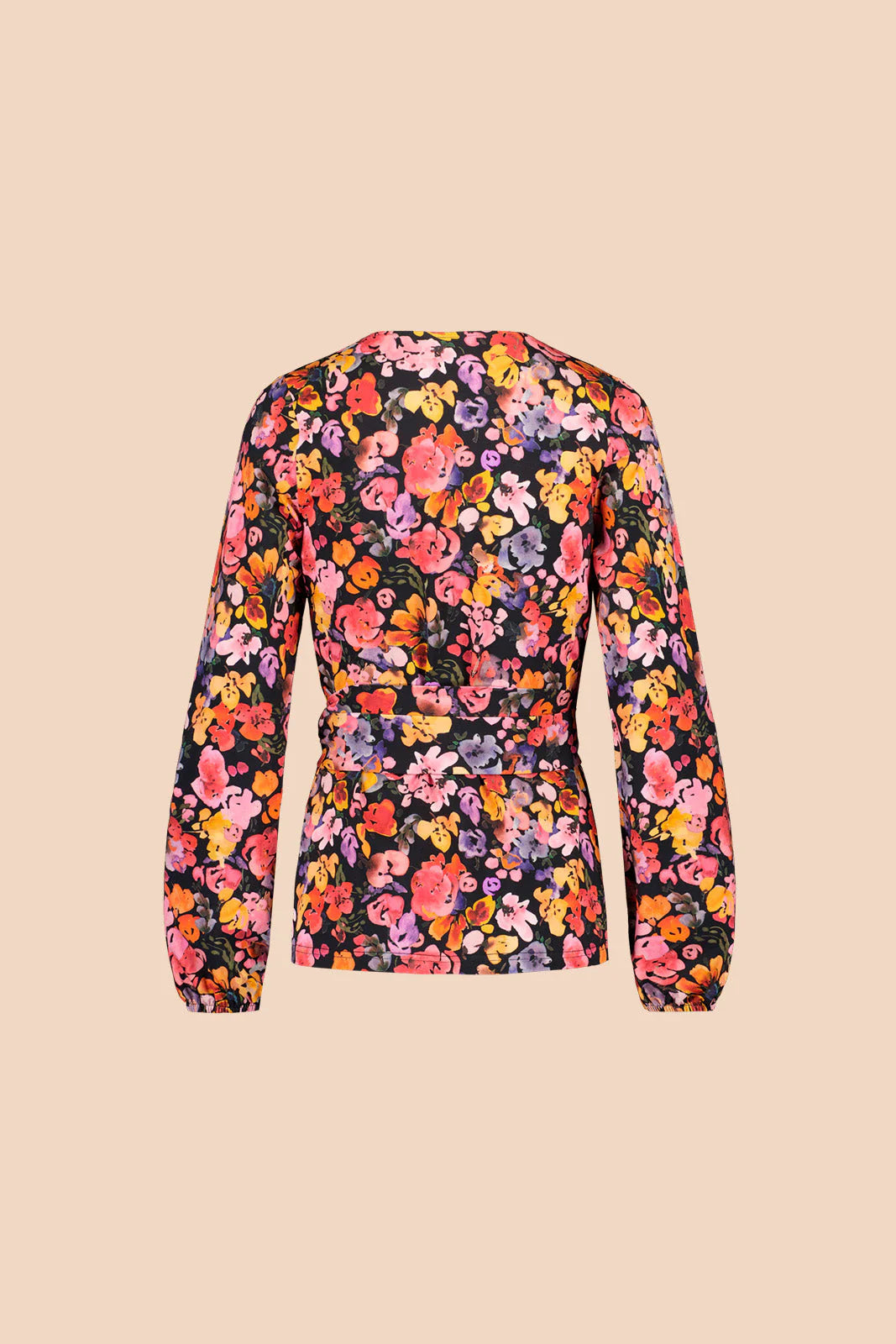 Soft Wrap Blouse, Wild Lea Mini