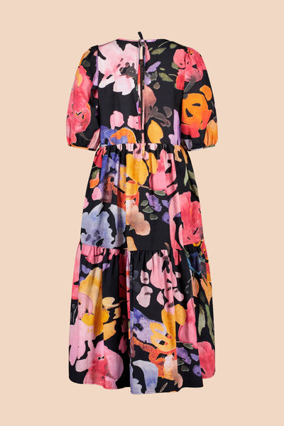 Tiered Midi Dress, Wild Lea