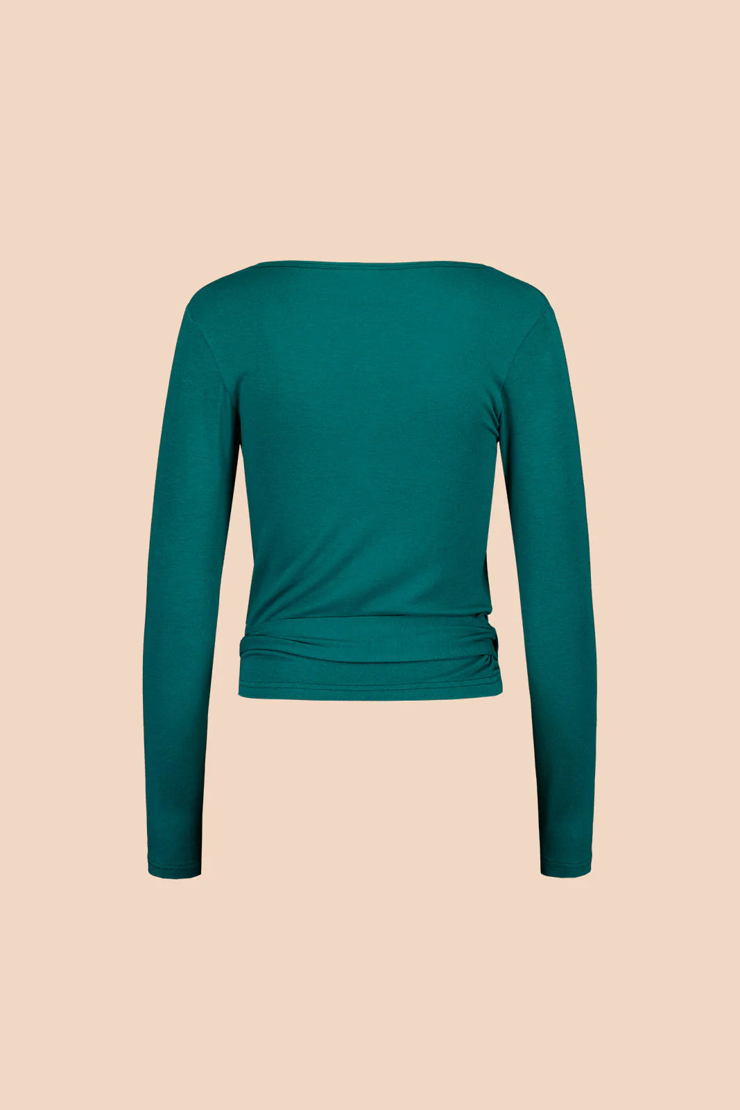 Wrap Top, Petrol