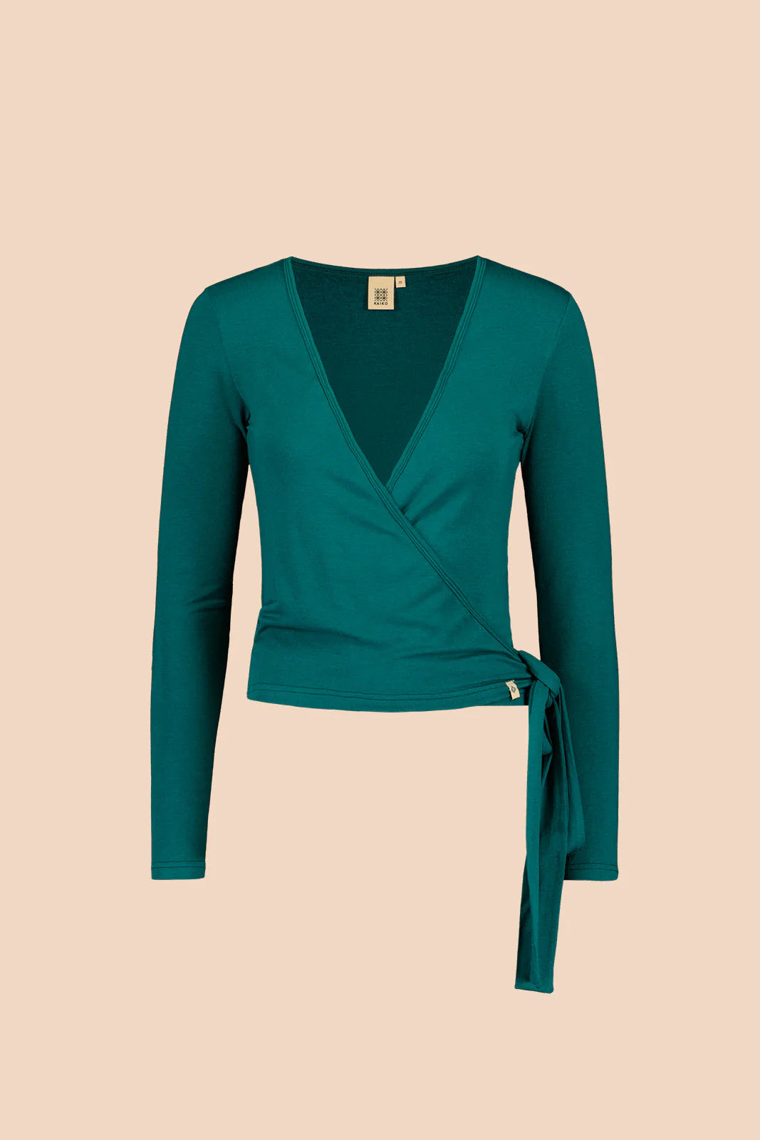 Wrap Top, Petrol