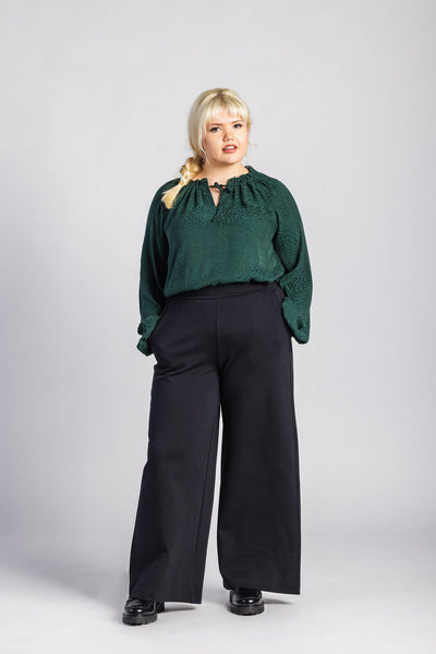 Paloma Blouse, Emerald