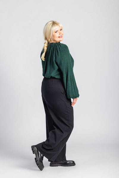 Paloma Blouse, Emerald