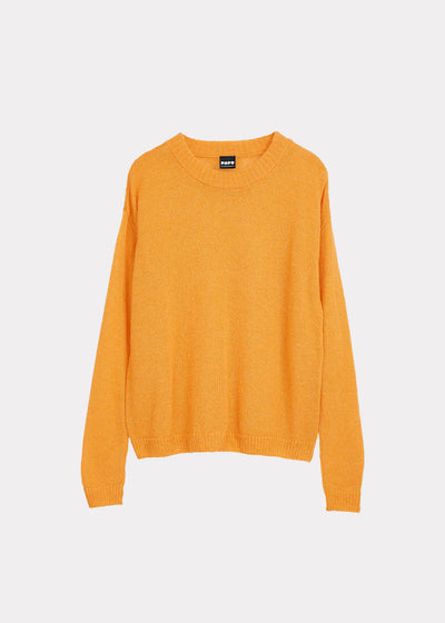 O-Neck Pullover, Orange