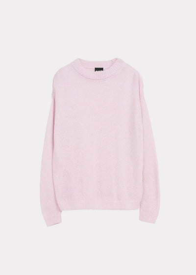 O-Neck Pullover, Light Pink