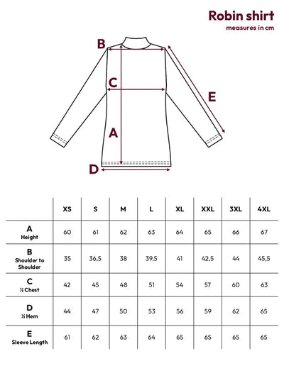 Robin Shirt, Circus Black