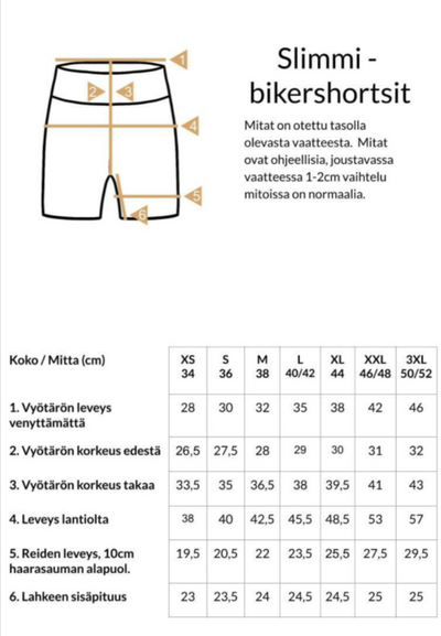 Slimmi Bikershortsit