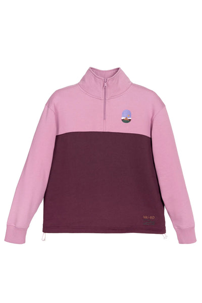 Tunturiyö Half Zip, Bleached Mauve