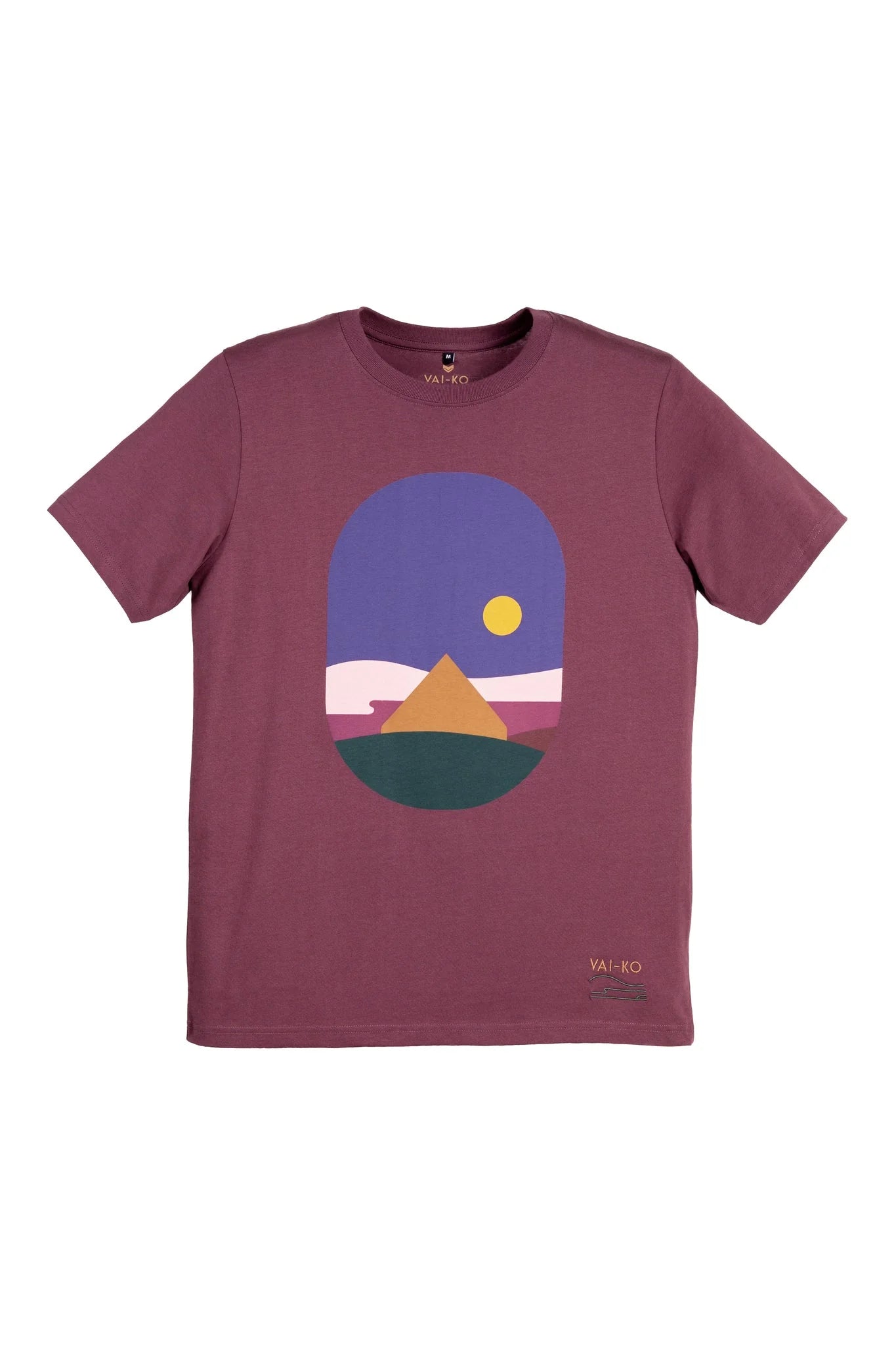 Tunturiyö T-Shirt, Aubergine