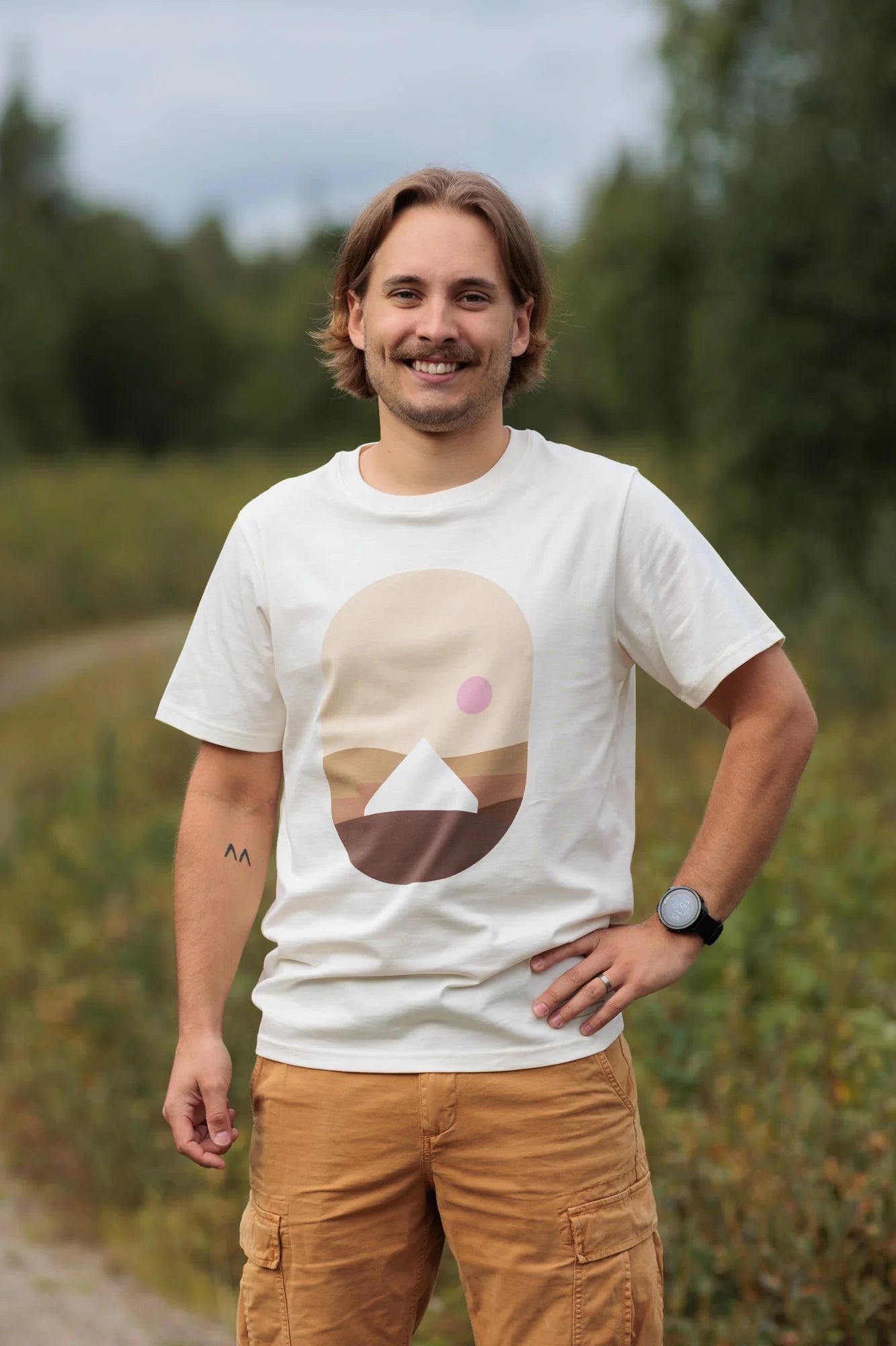 Tunturiyö T-Shirt, Chalk White