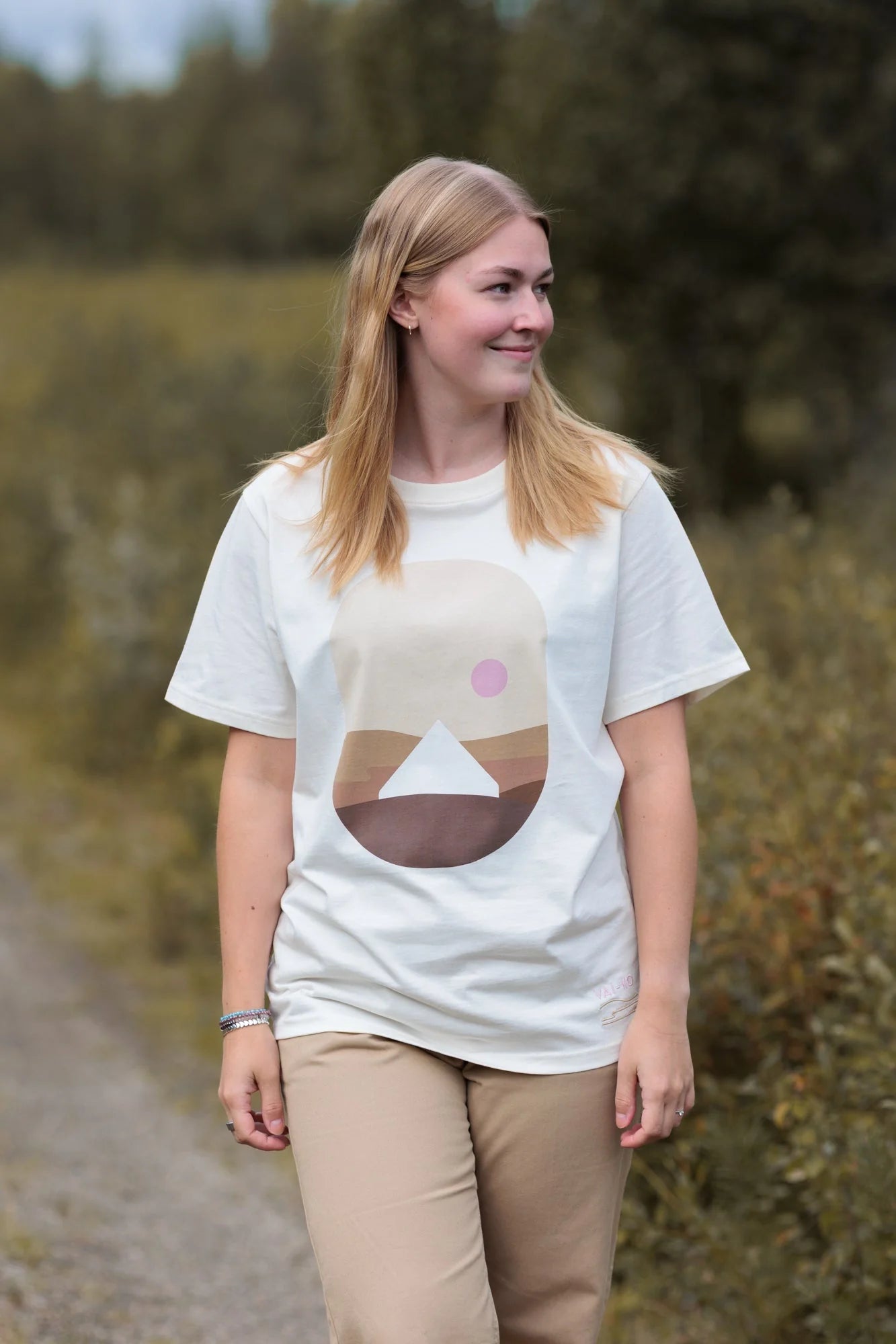 Tunturiyö T-Shirt, Chalk White