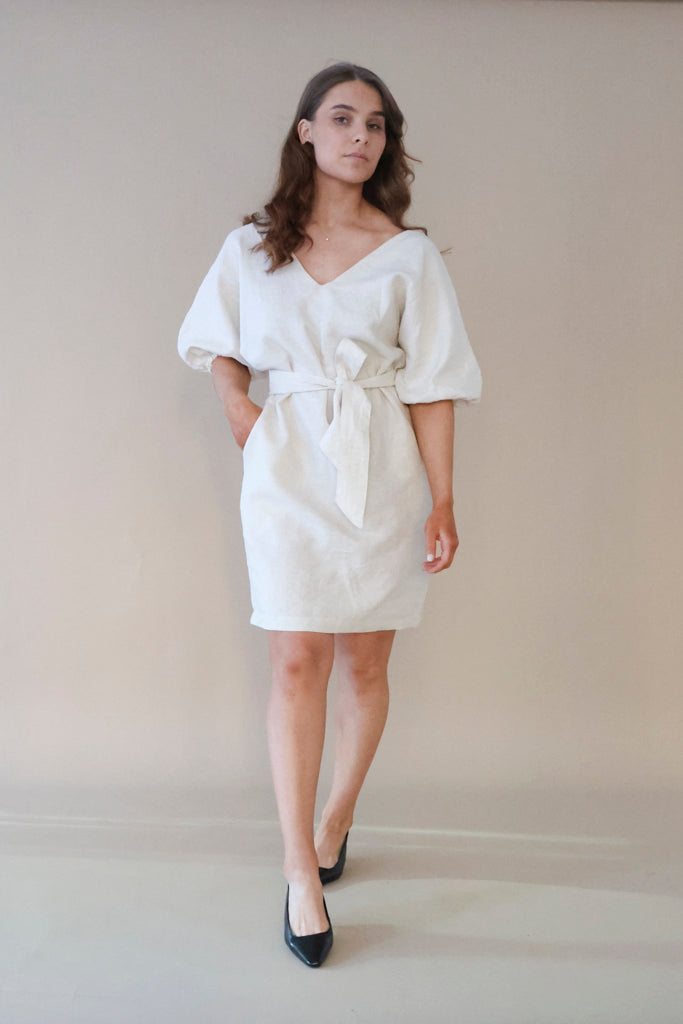 Puff Dress, Vanilla