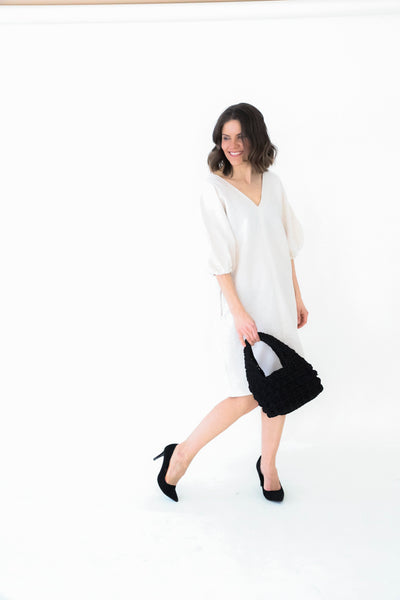 Puff Dress, Vanilla
