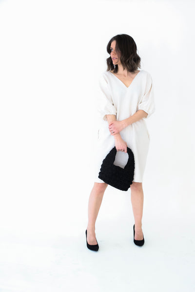 Puff Dress, Vanilla