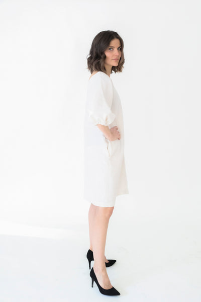 Puff Dress, Vanilla