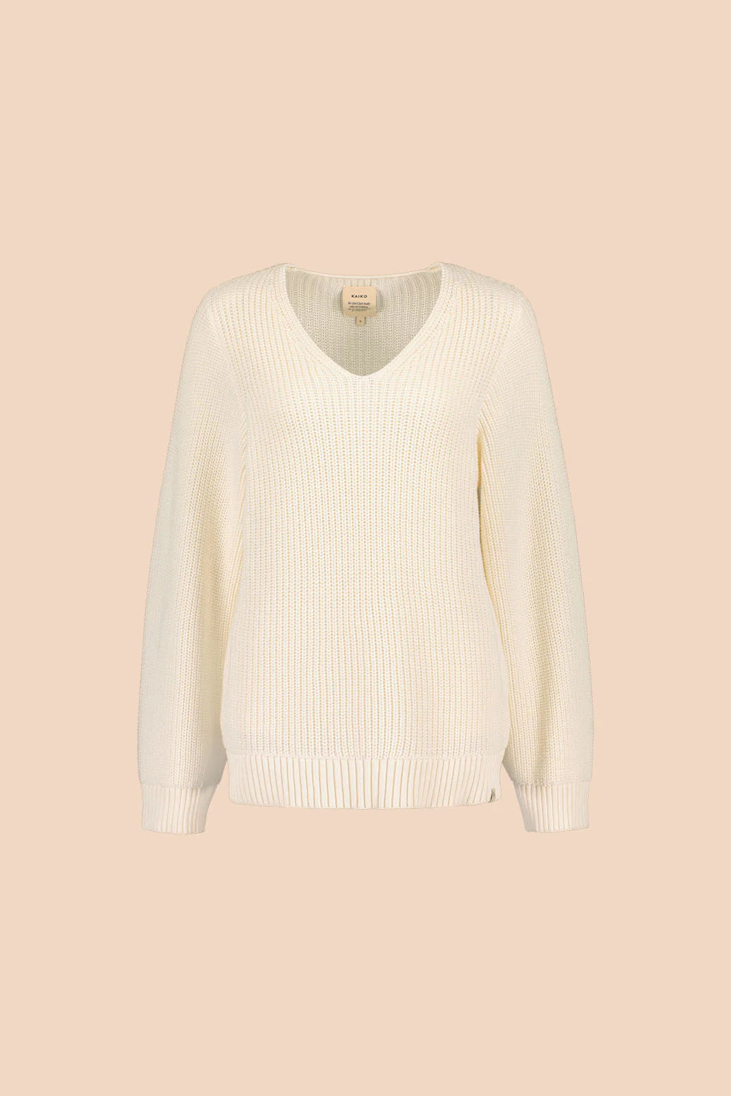 V-neck Jumper, Offwhite