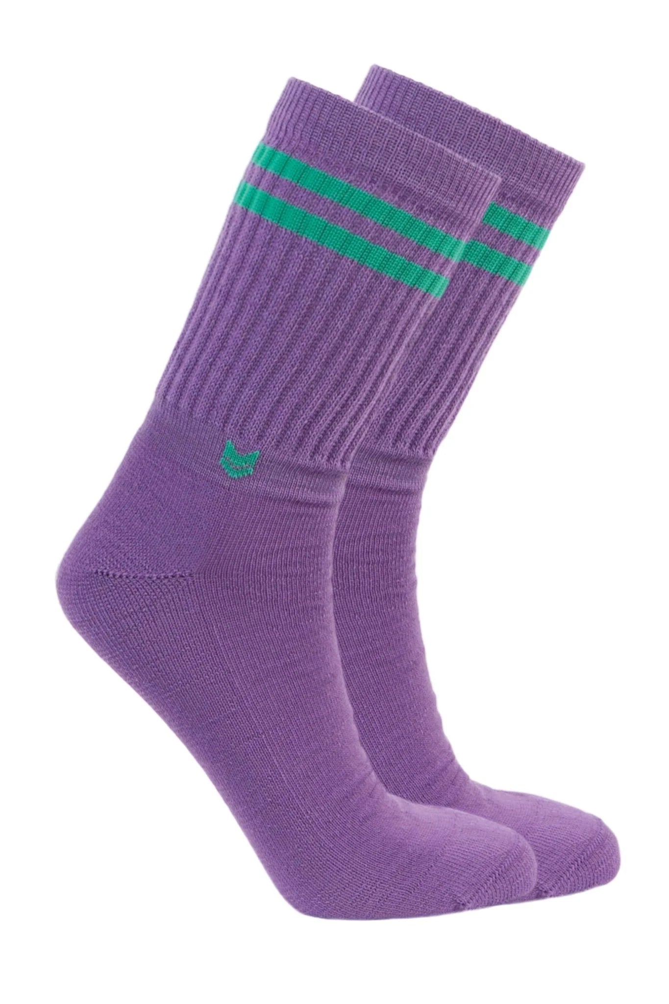 VAI-KO Crew Sock, Violet/Jade