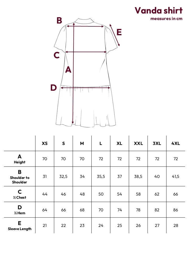 Vanda Peplum Shirt, Almond Chess