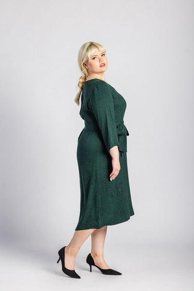 Vera Dress, Emerald