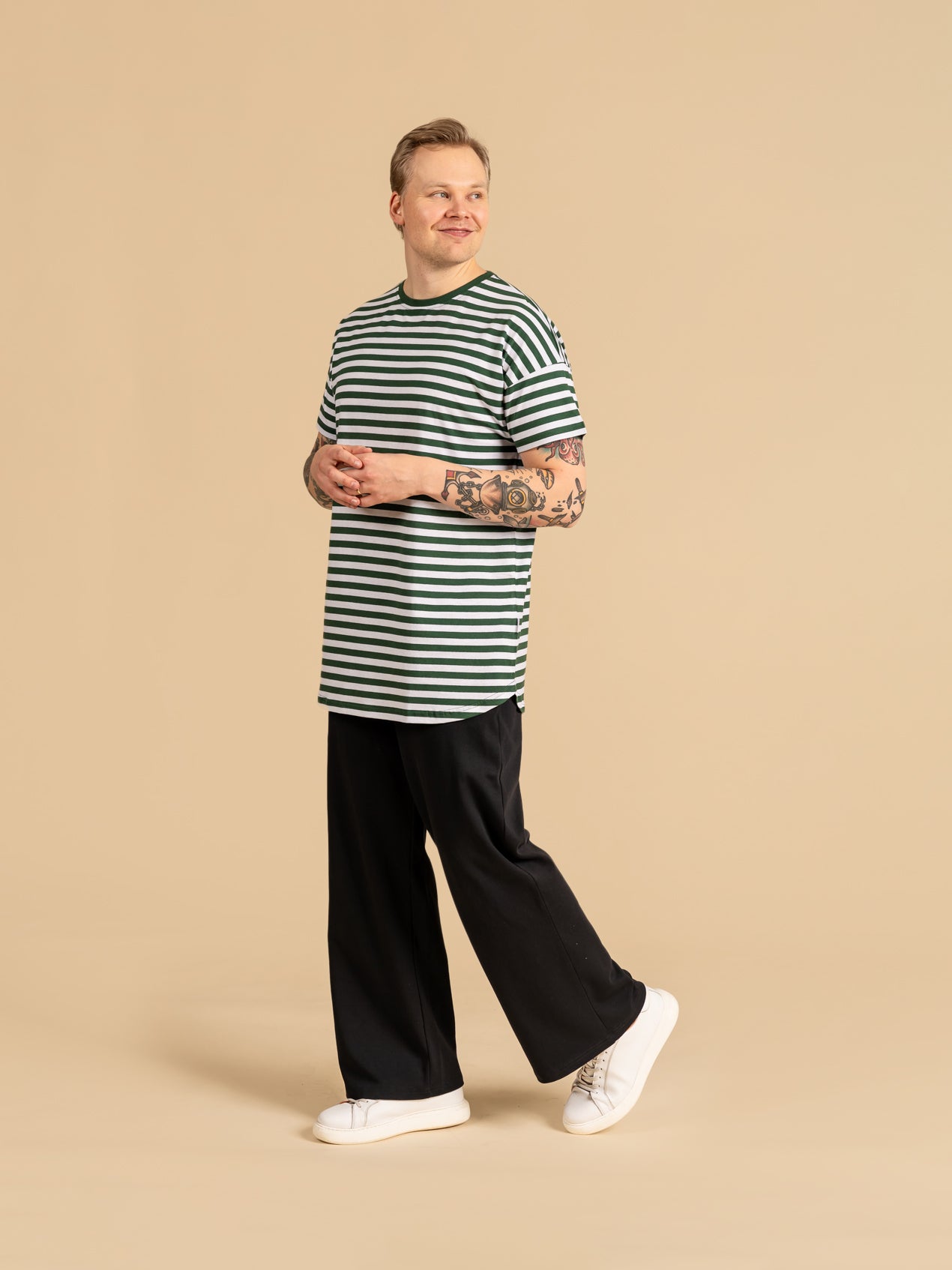 Viiru T-paita, Pitkä