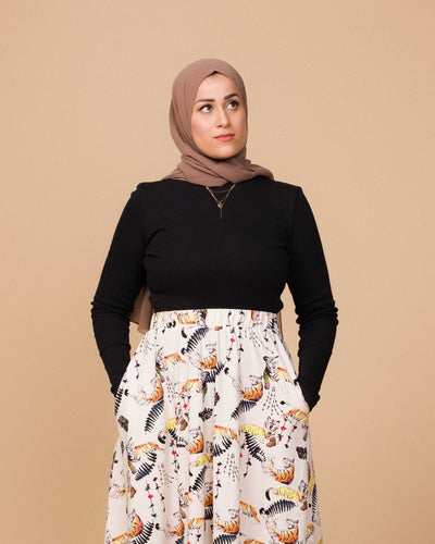 Rudi Shirt, Black rib