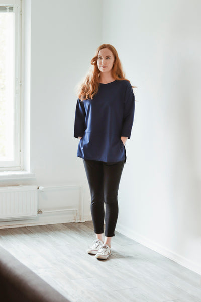 Riikka housut, musta