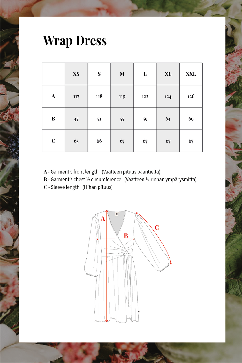 Wrap Dress, Aquarelle
