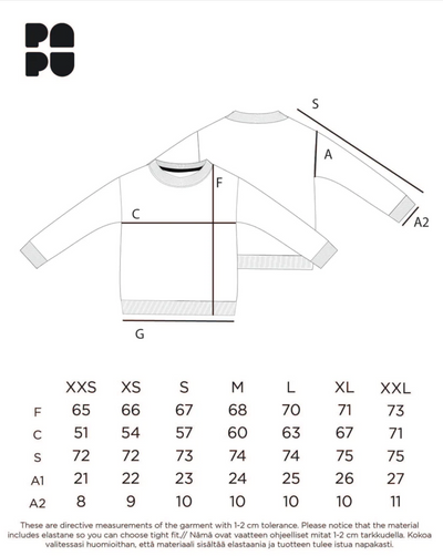 O-Neck Sweatshirt, True Colors