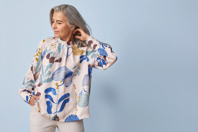 Pleated Shirt, Wild Garden