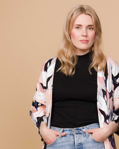 Rudi Shirt, Black rib