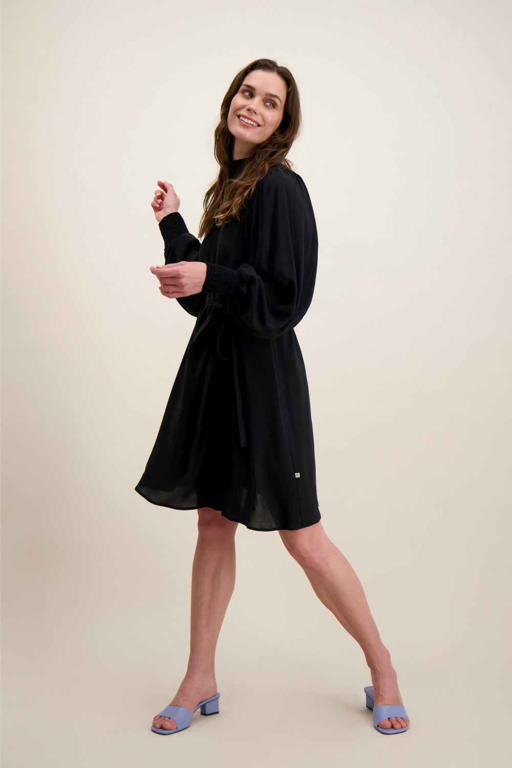 Puff Dress, Black