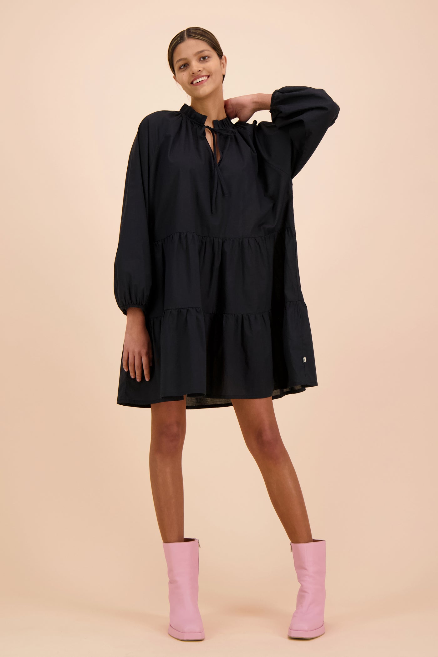 Voluminous Tunic, Black