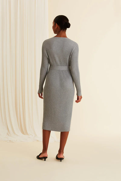 Marcia Cardigan, Grey Melange