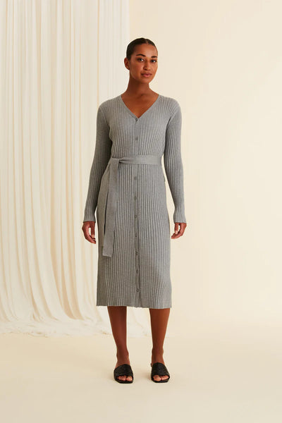 Marcia Cardigan, Grey Melange