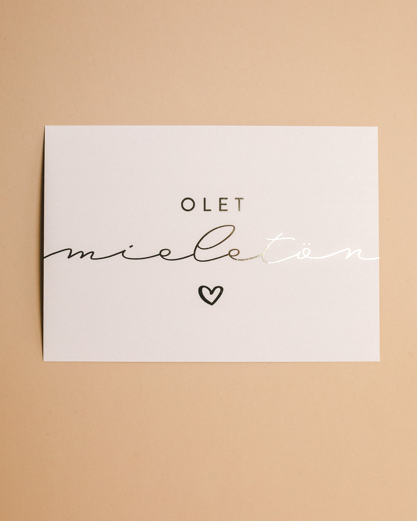 Olet Mieletön Postikortti