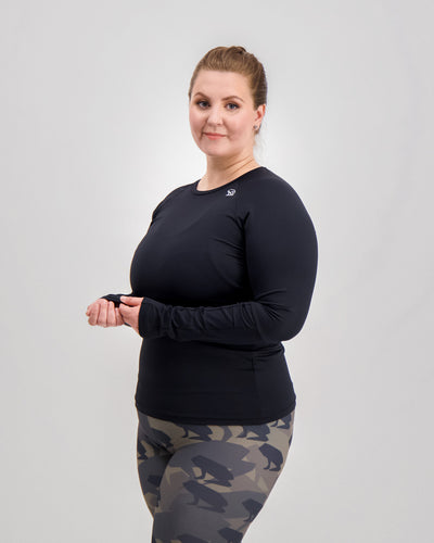 Juno Longsleeve, Black