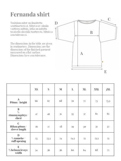 Fernanda Shirt, Red