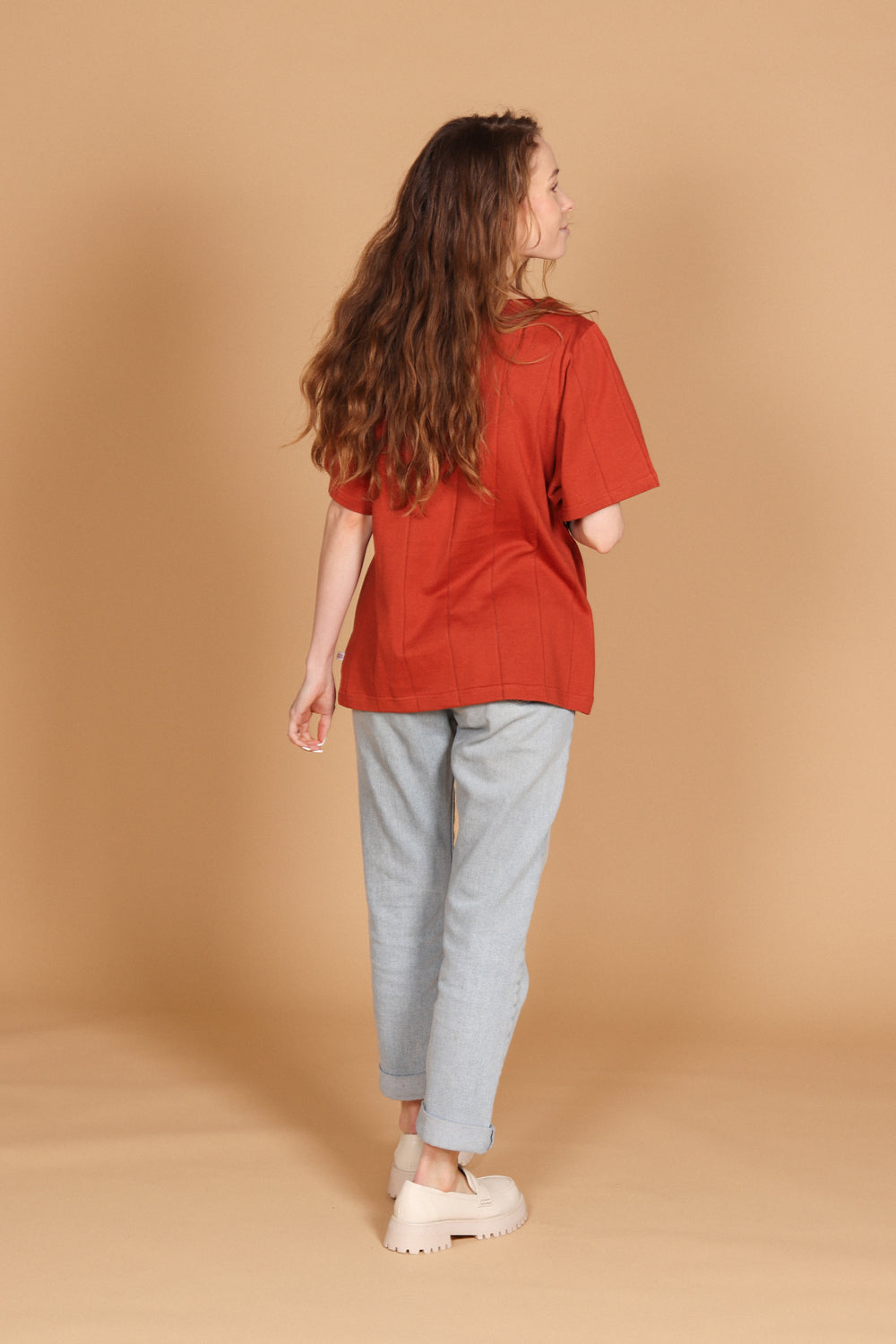 Fernanda Shirt, Rusty Red