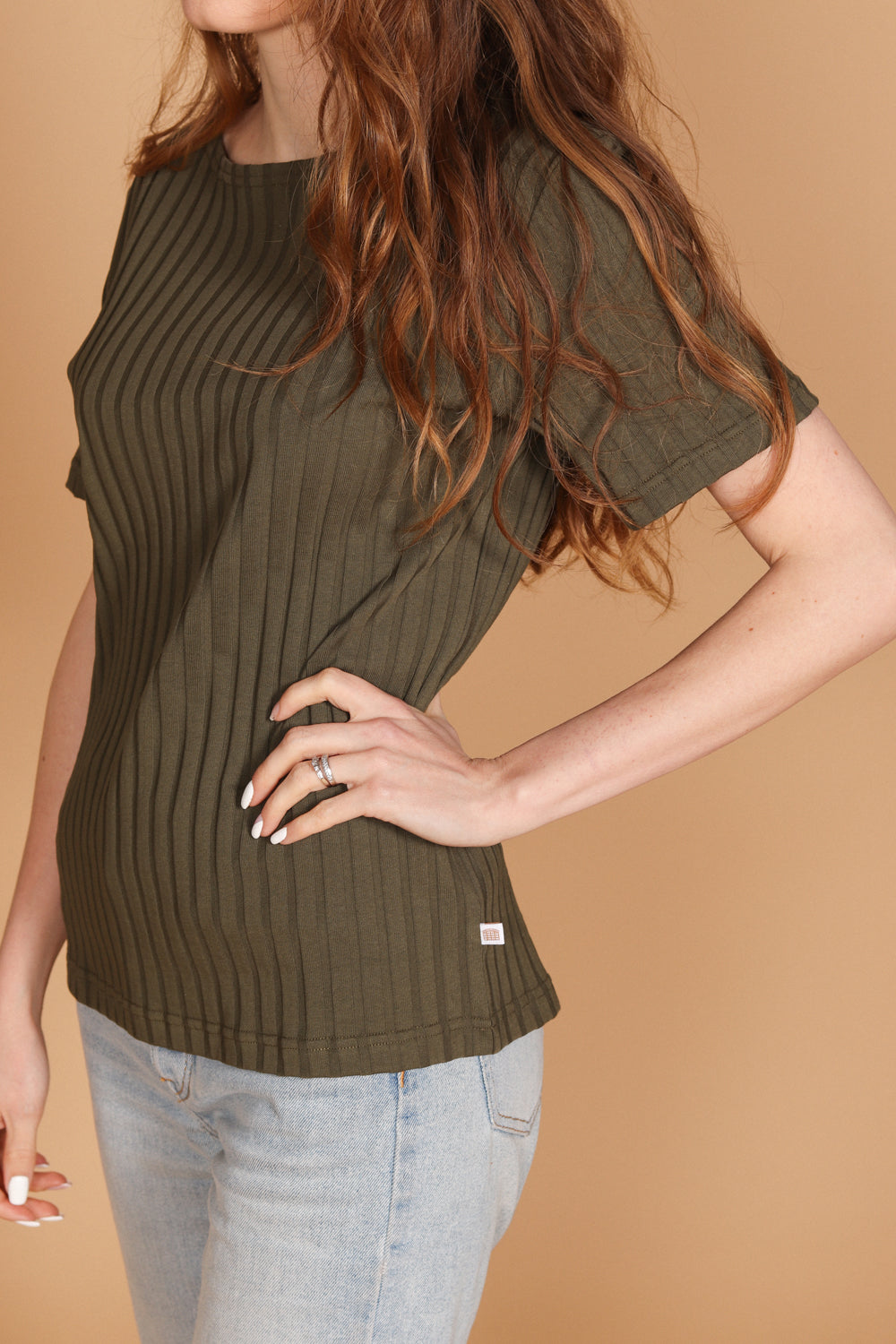 Fiia T-Paita, Forest Green