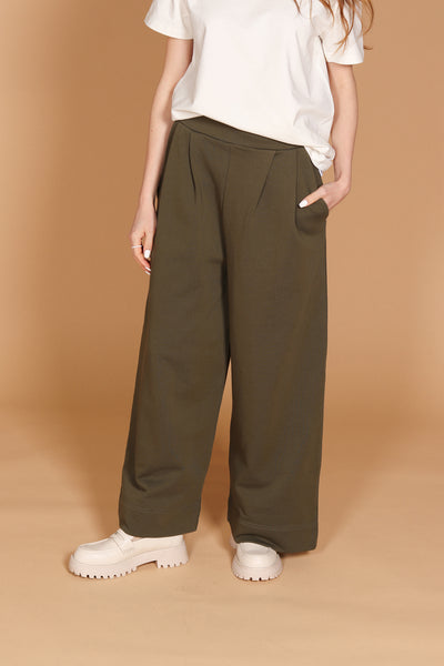 Milla Pants, Forest Green