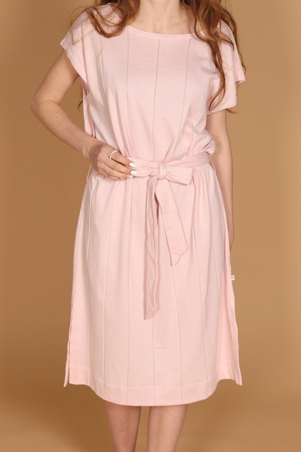 Louna Dress, Rose Pink