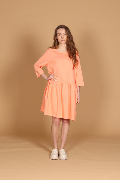 Oona Dress, Papaya Punch
